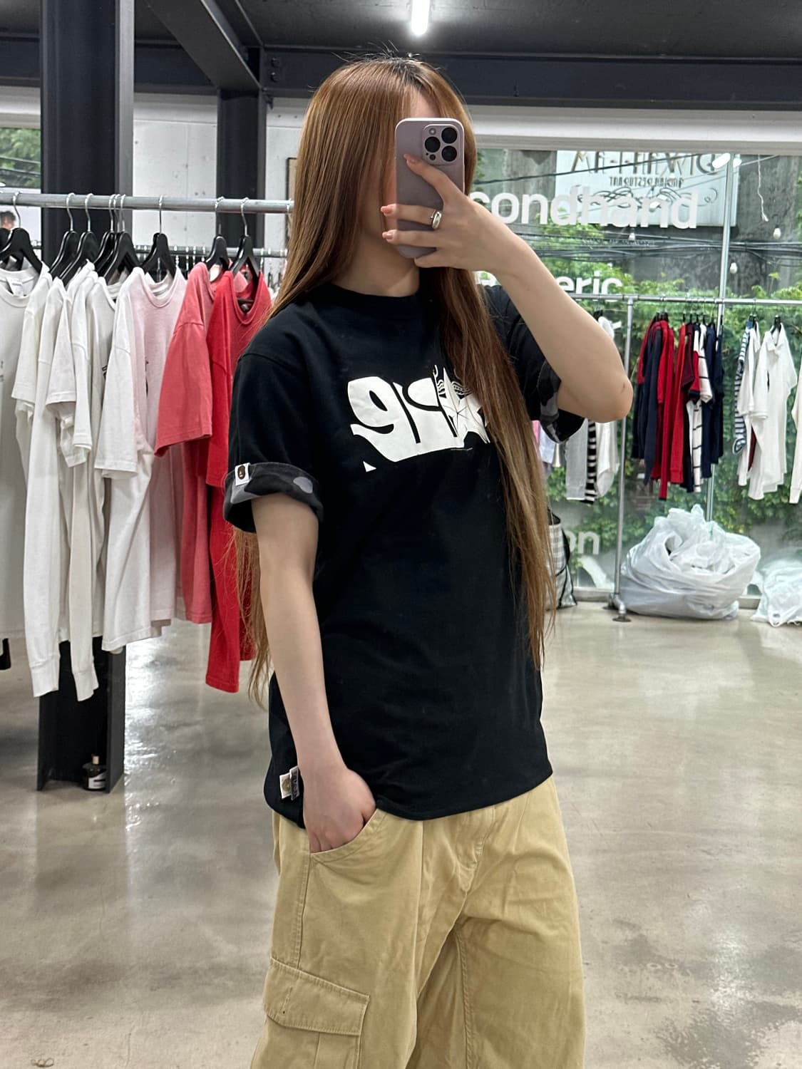 베이프 OG 리버시블 카모 반팔티 상품이미지3