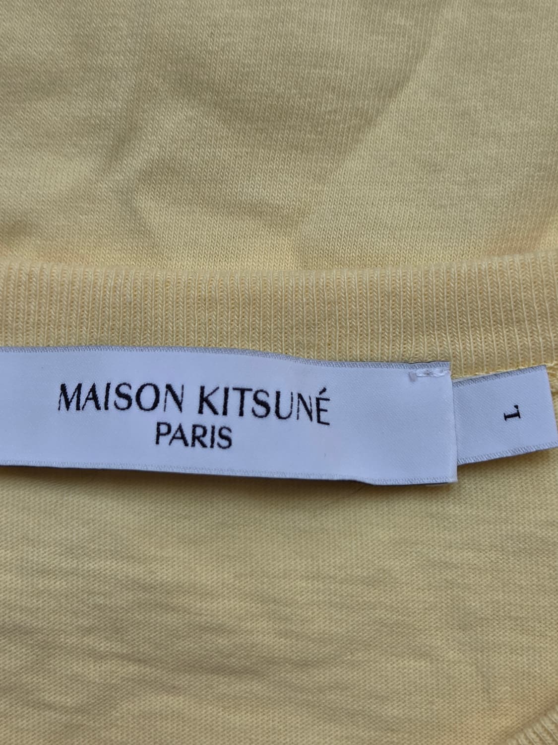 메종키츠네 반팔 티셔츠라서 퀄리티 좋습니다. 100% 면 재질이라서 부드 상품이미지3