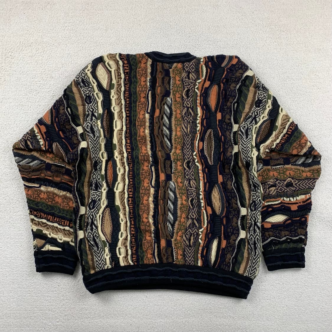 쿠지 핸드메이드 케이블 니트 상품이미지2