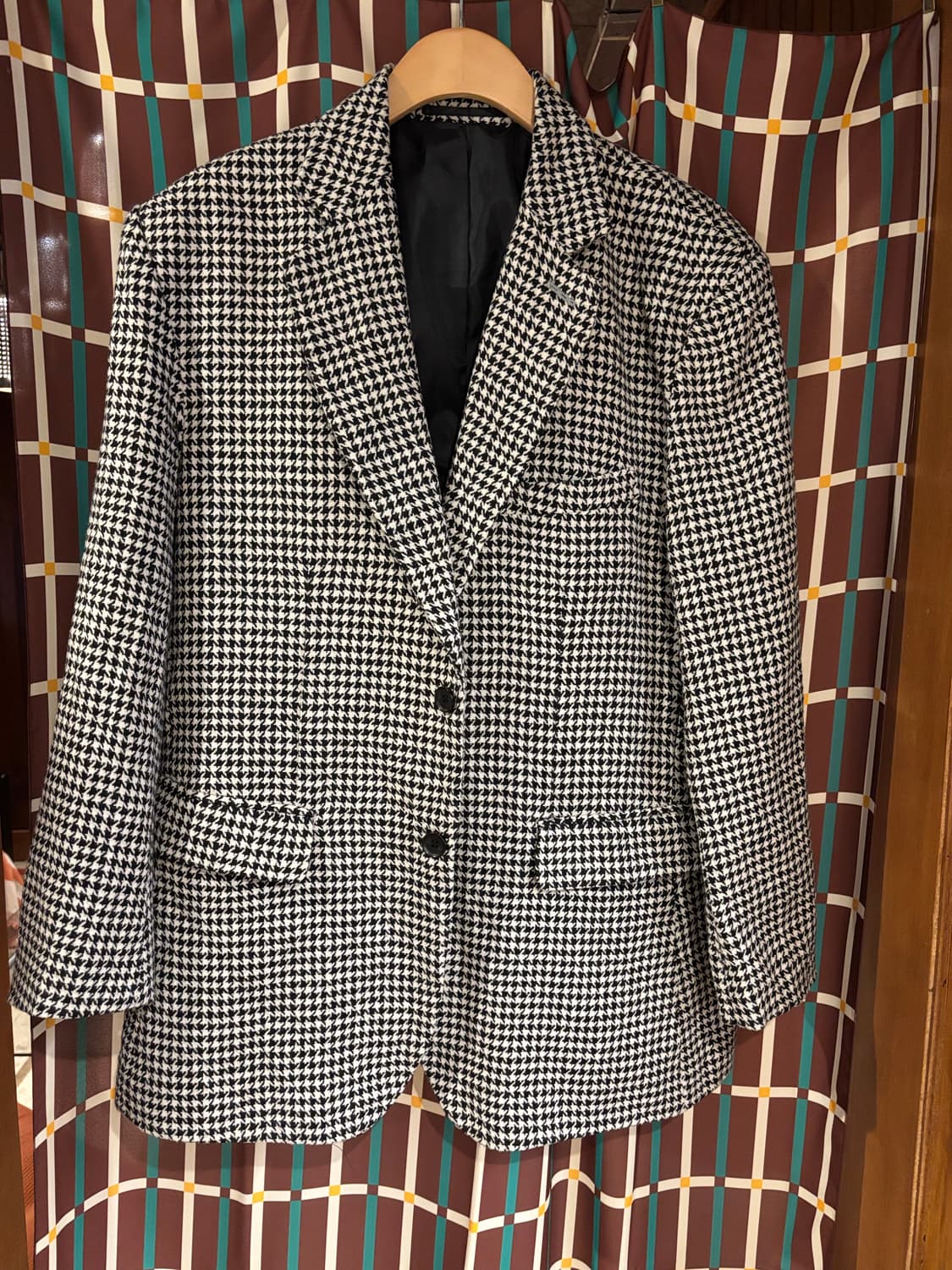 하운드투스 체크 블레이저 상품이미지1