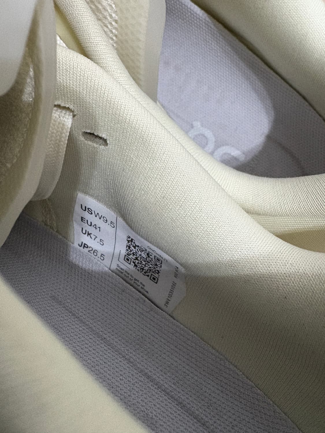 온 러닝 X 파프 / 클라우드몬스터 2 시들링 화이트 / 265 상품이미지6