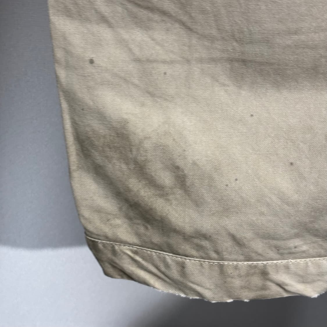 1) visvim 비즈빔 25ss ex 와이드 치노 팬츠 크래쉬 베이지 상품이미지7