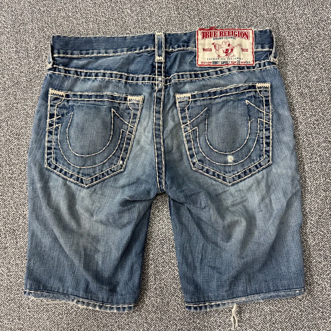 트루릴리전 33 데님 반바지 상품이미지6