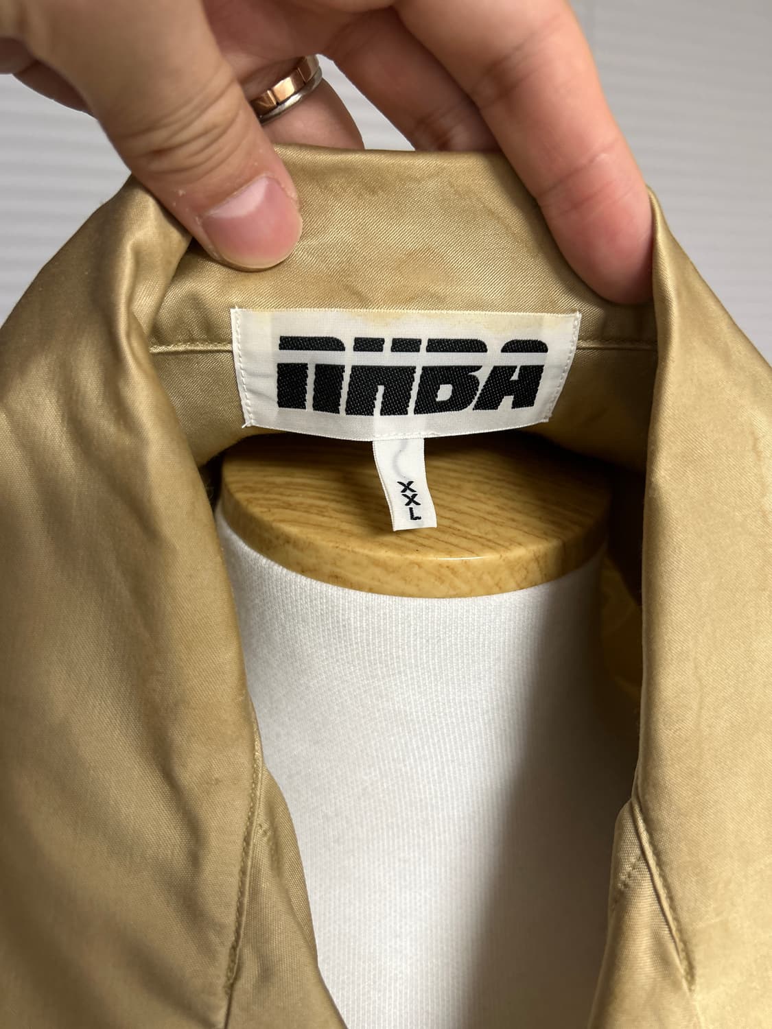 베이프 x 네이버후드 자수 레이온 볼링셔츠 xxl 상품이미지7