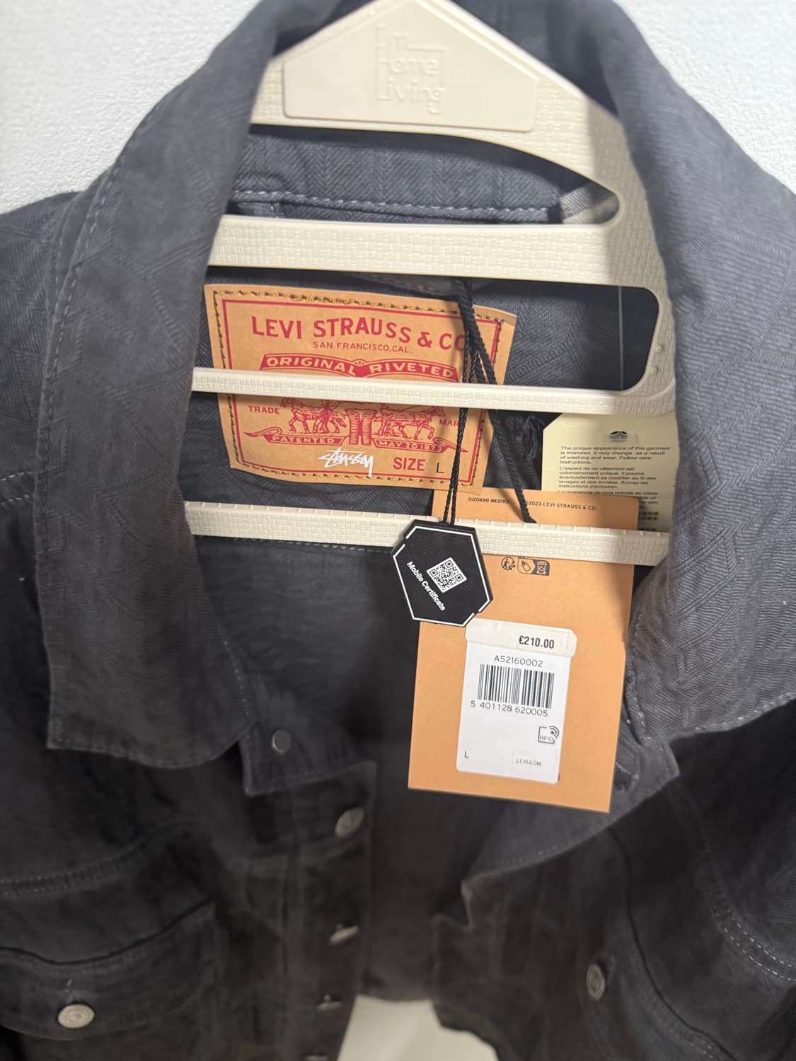 스투시X리바이스 트러커자켓 상품이미지4