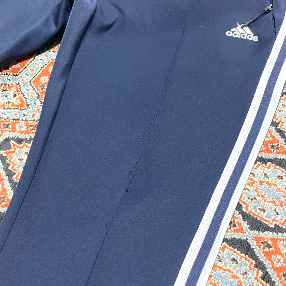 아디다스 삼각로고 네이비 트랙팬츠 남성XL 상품이미지5