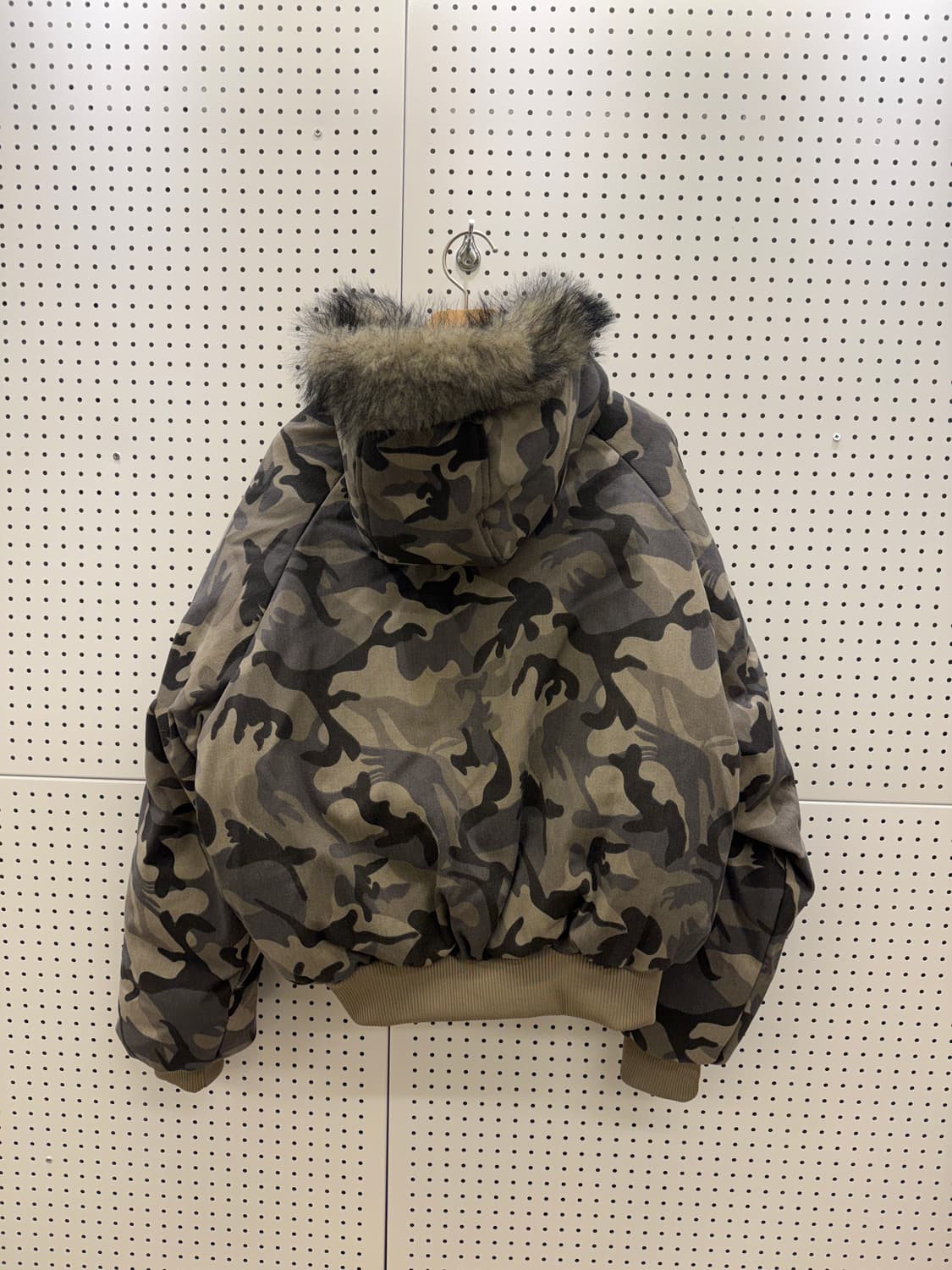 빈티지 y2k 카모 크롭 점퍼 U569 상품이미지3