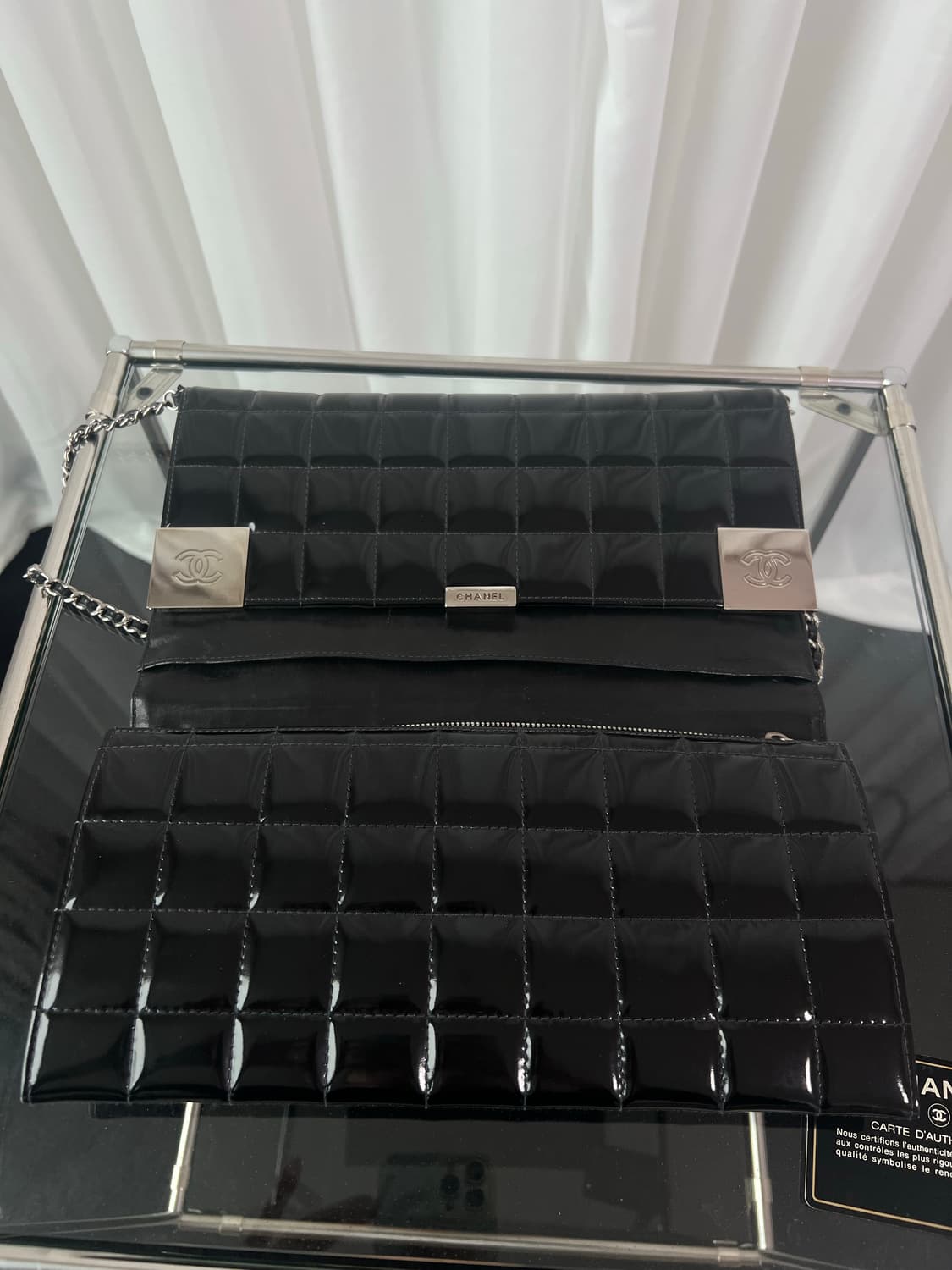 샤넬 초콜릿 바 클러치 숄더백 상품이미지7