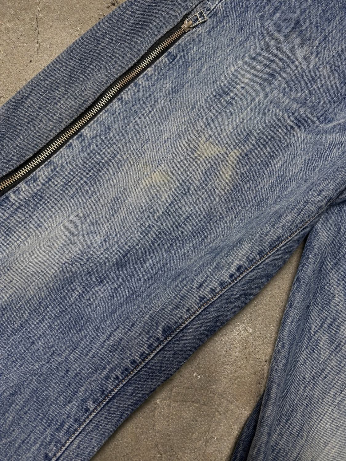 OLDPARK BAGGY JEANS, BLUE L 상품이미지6