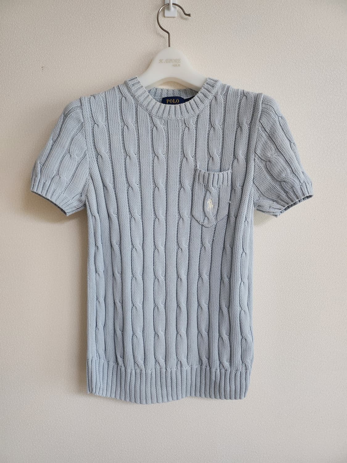 폴로랄프로렌 케이블반팔니트 (S 상품이미지1