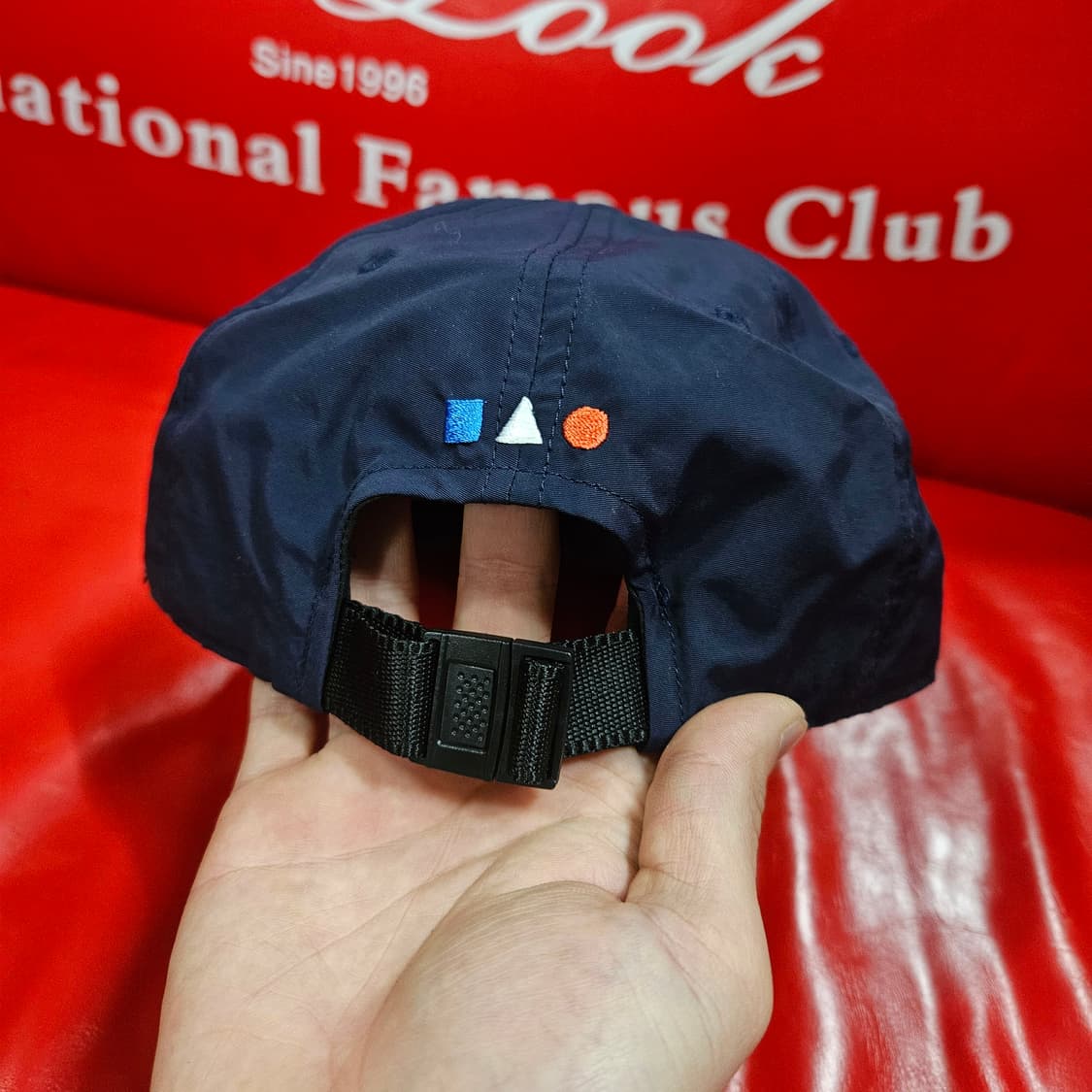 (새상품) Maniere in Paris 나일론 시그니쳐 로고 캠프캡 상품이미지3