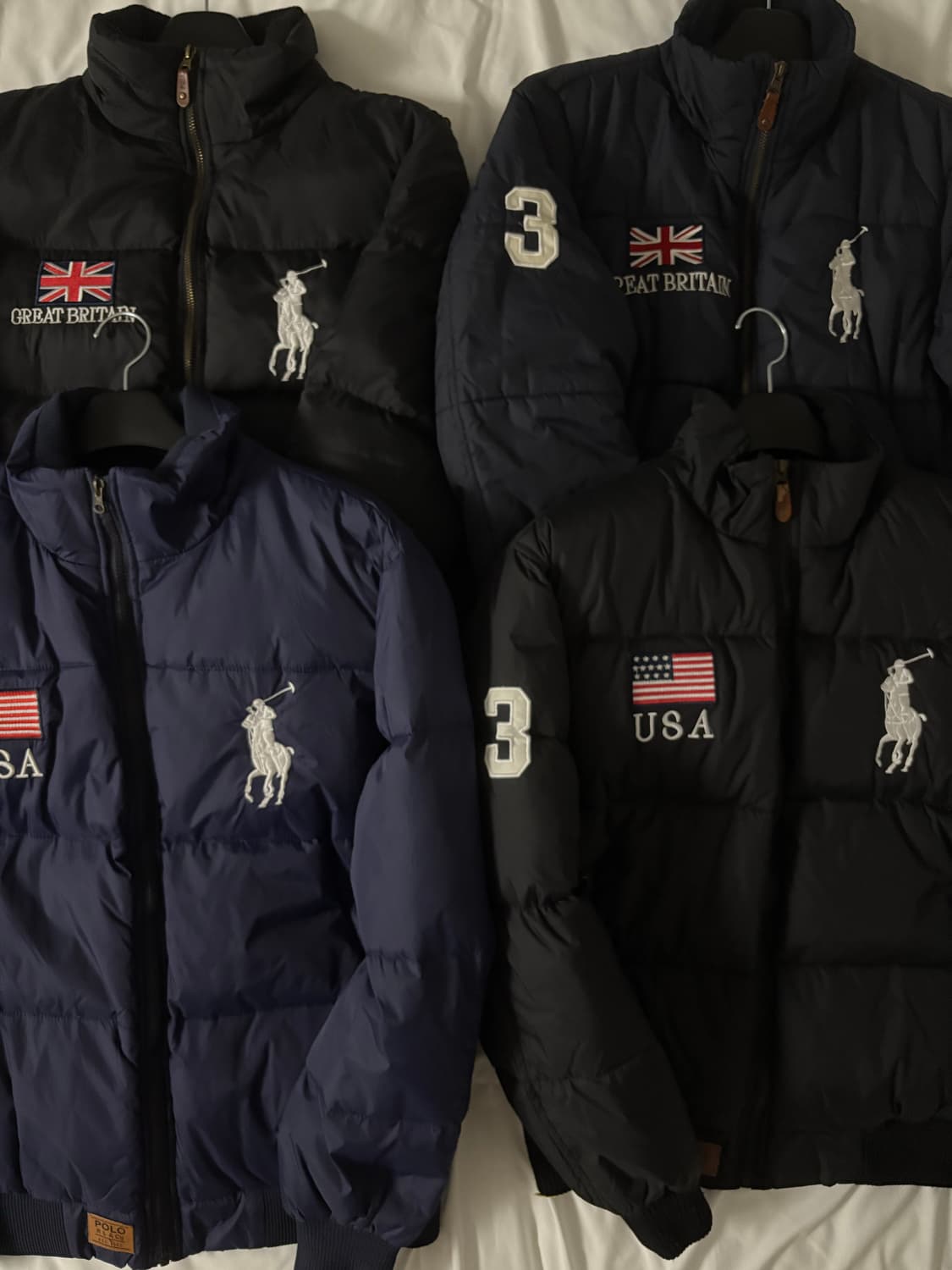 폴로 빅포니 브리튼 성조기 패딩 모음 상품이미지1