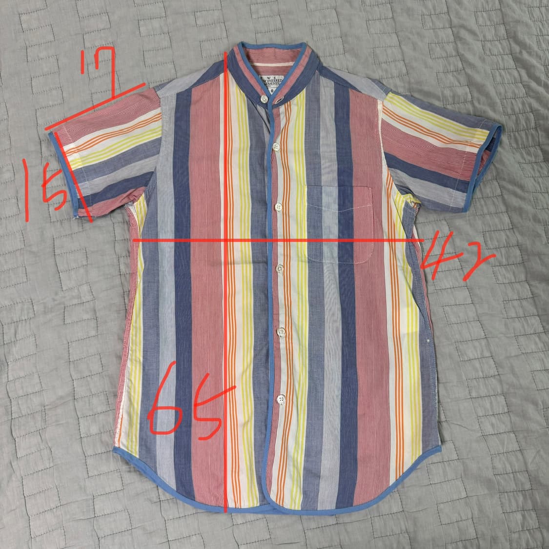 엔지니어드 가먼츠 FWK 셔츠 size0 상품이미지5