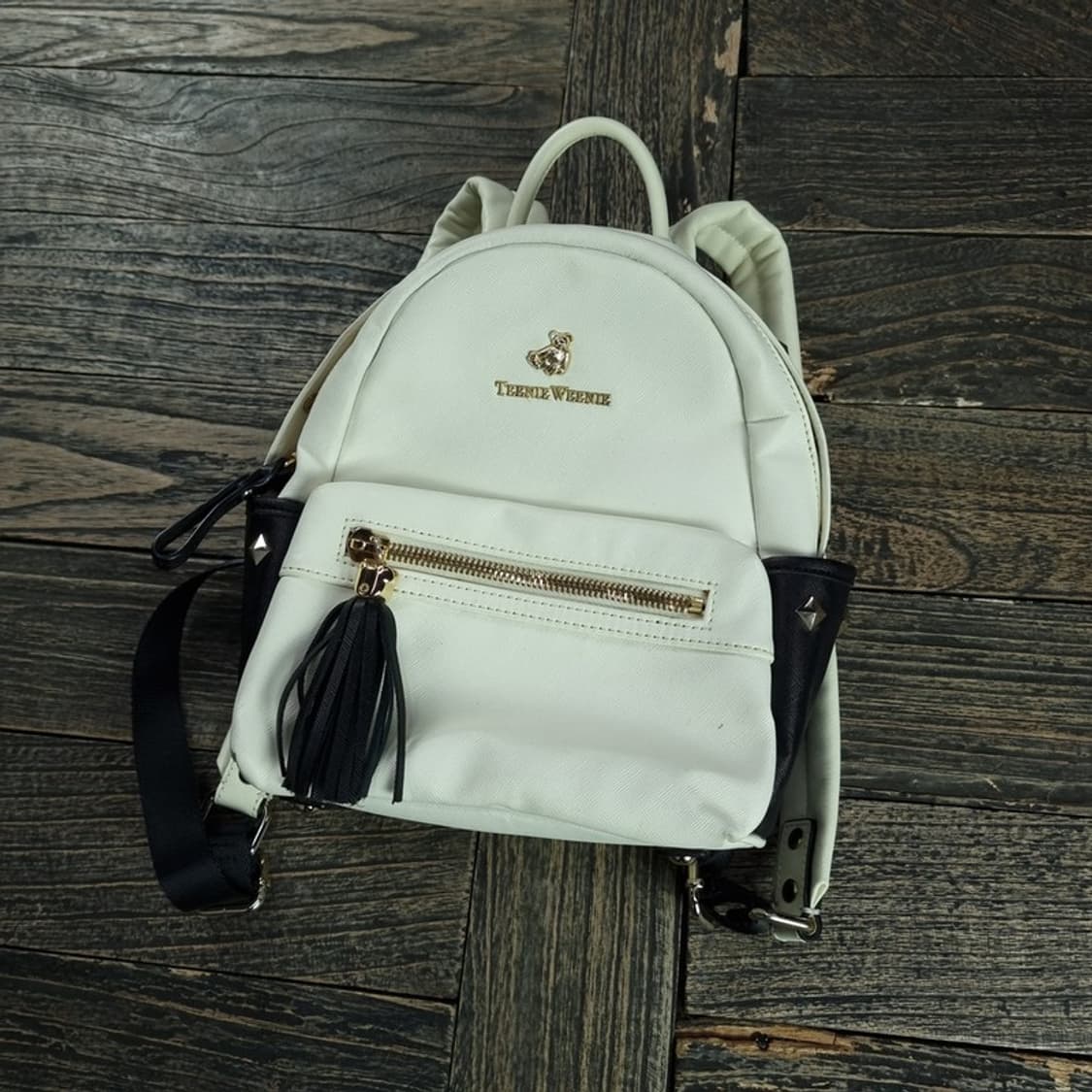 [티니위니] 곰돌이 엠블럼 스터드 미니 백팩 M18973 상품이미지1