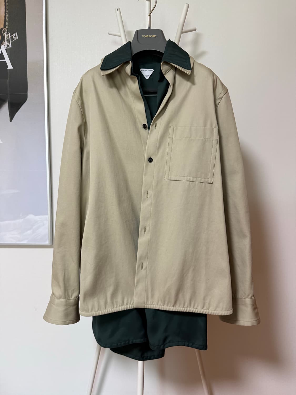 레이어링 코튼 셔츠 상품이미지1