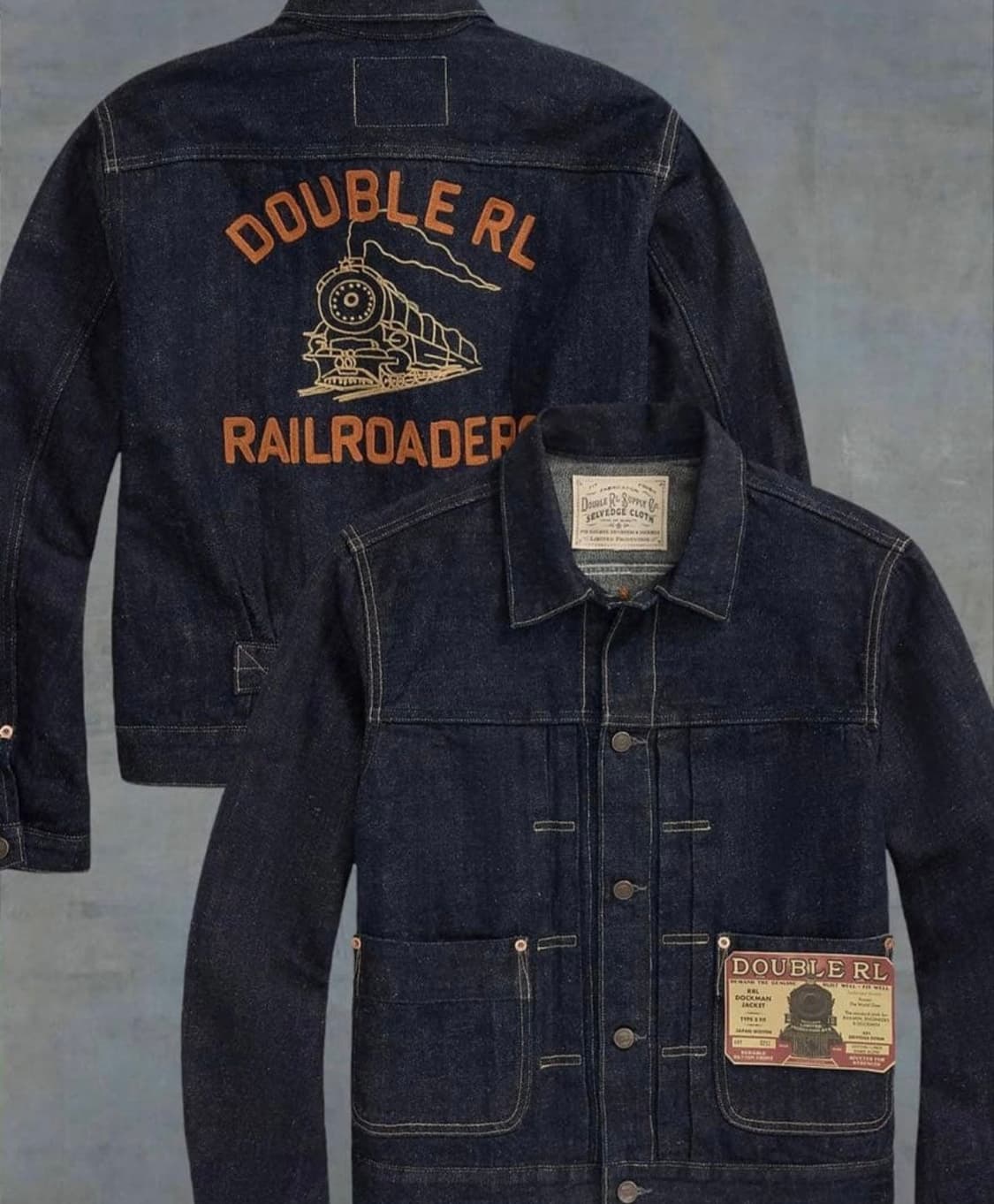 RRL Dockman Unlined Trucker Jacket L 상품이미지1
