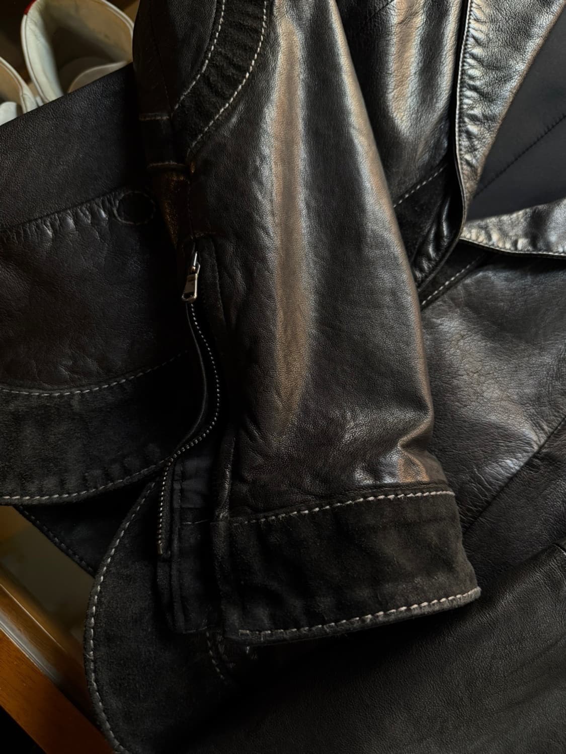 엠포리오 아르마니 레더 자켓 44~55 상품이미지5