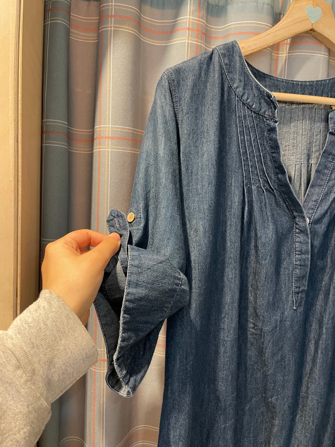 GAP 데님 블라우스 모리원피스 상품이미지2