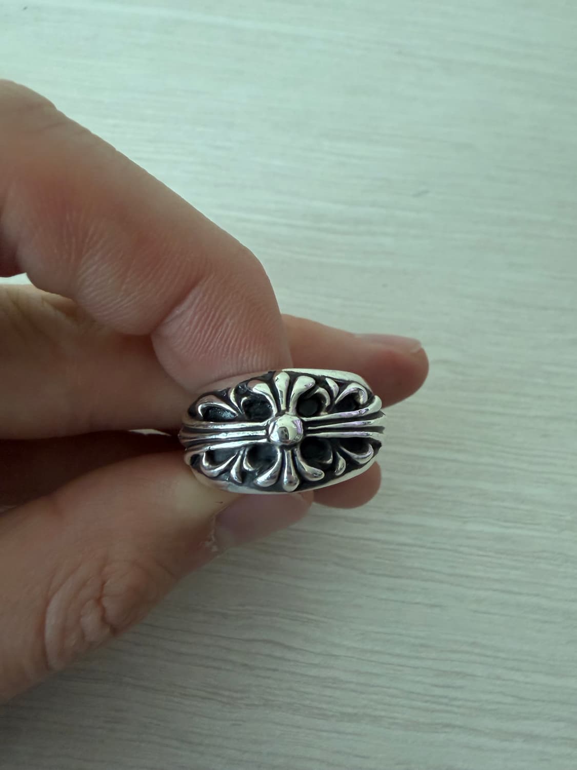 [22호] 크롬하츠 플로랄 링 상품이미지1