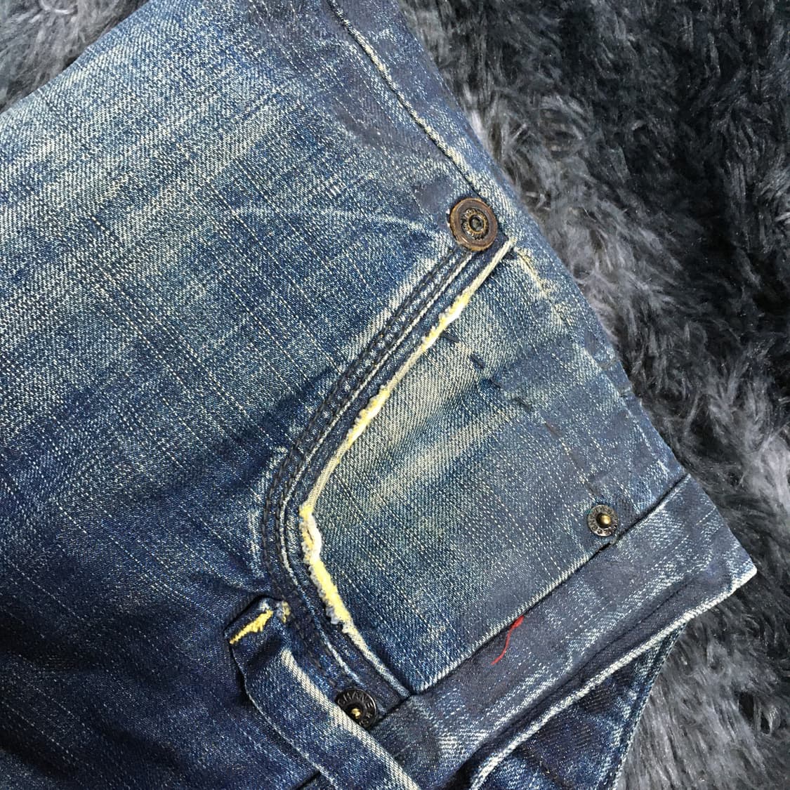 투티/A4 Shane Jeans 34 데님 워싱 청바지 긴바지 y2k 상품이미지10