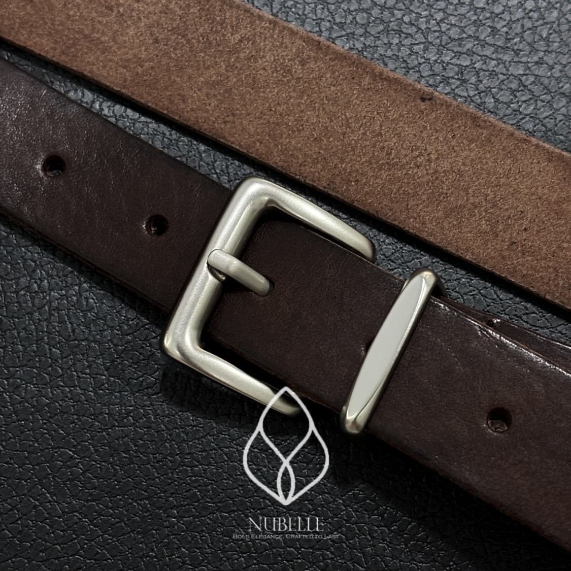 🌗 Vegetable leather belt / 이태리 가죽 벨트 상품이미지3