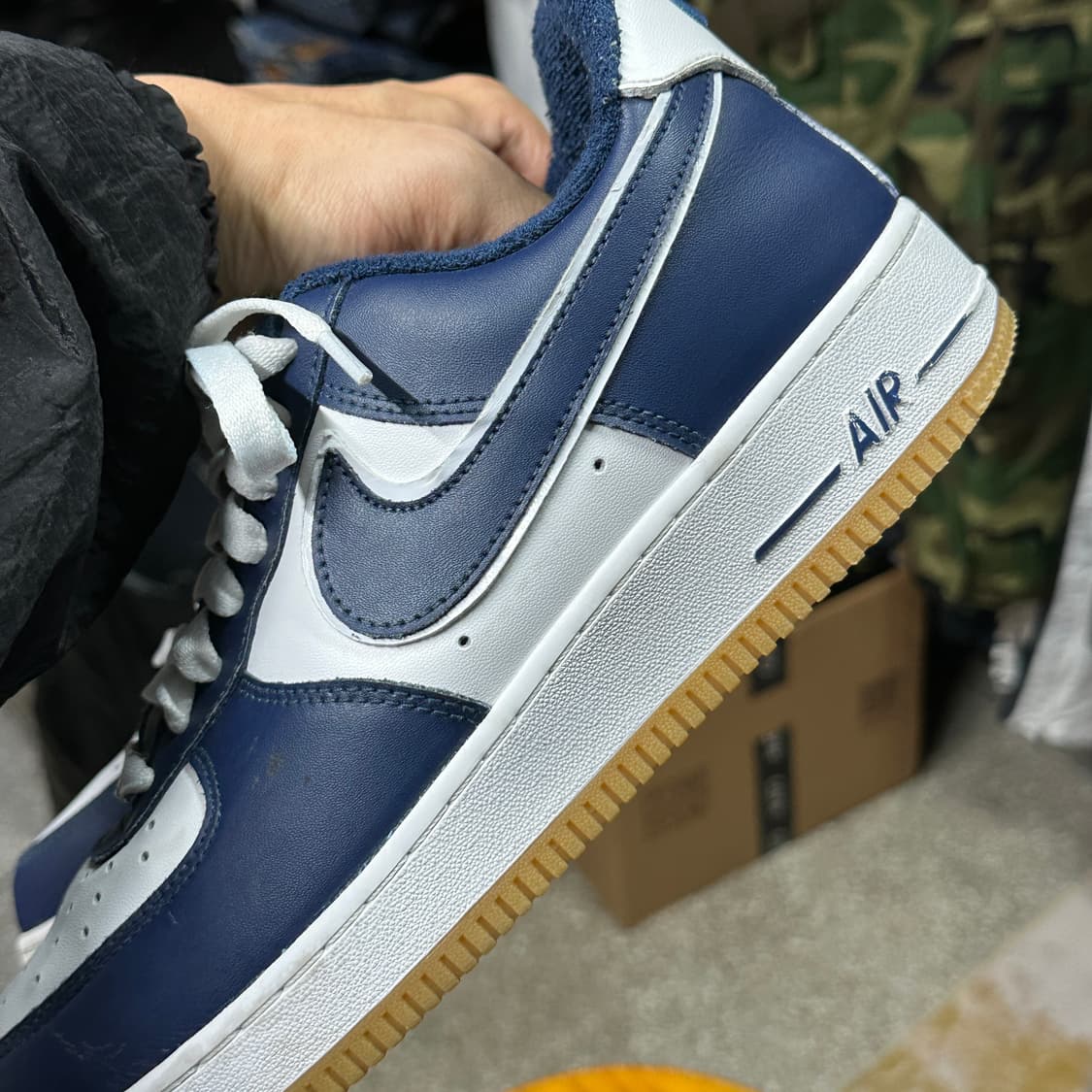 나이키 에어포스1 07 LV8 미드나잇 네이비 275 상품이미지3