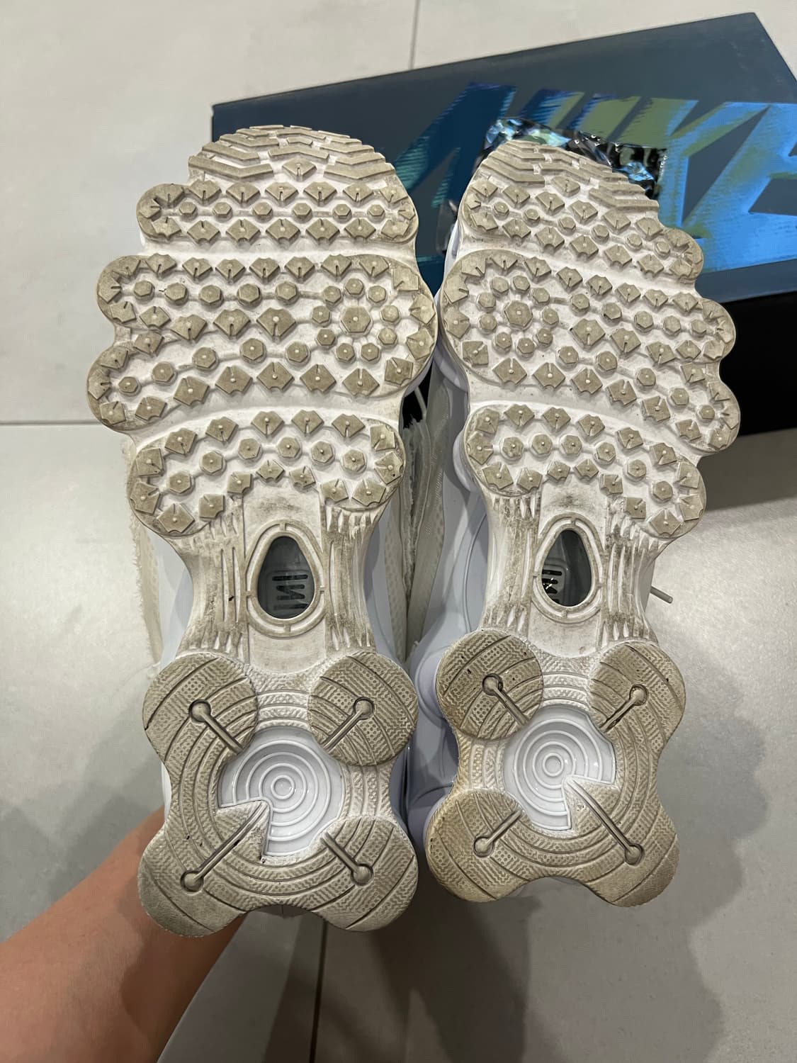 나이키 x 꼼데 샥스 TL 화이트 280 상품이미지6