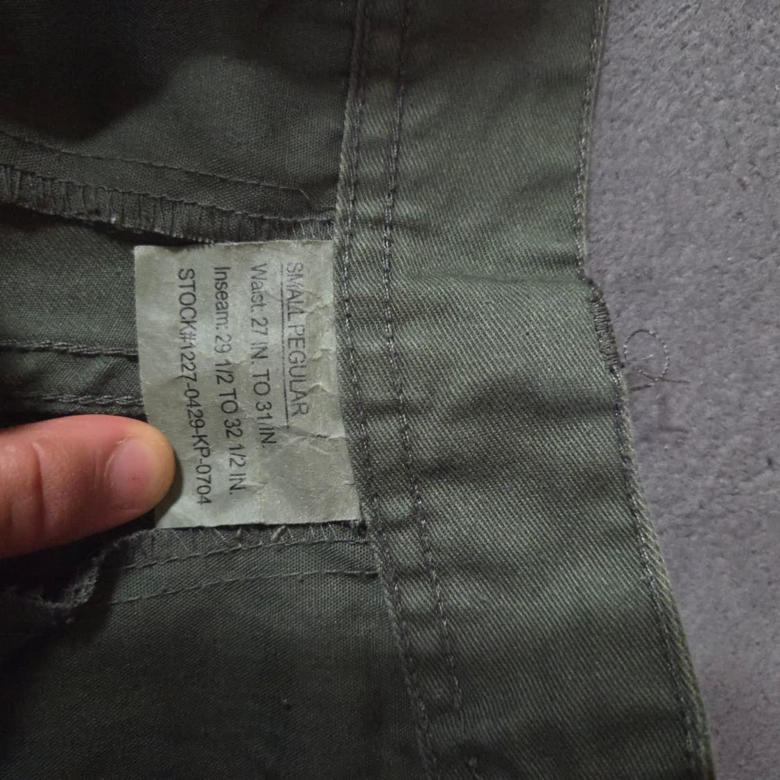 로스코 m65 bdu 팬츠 S 상품이미지9