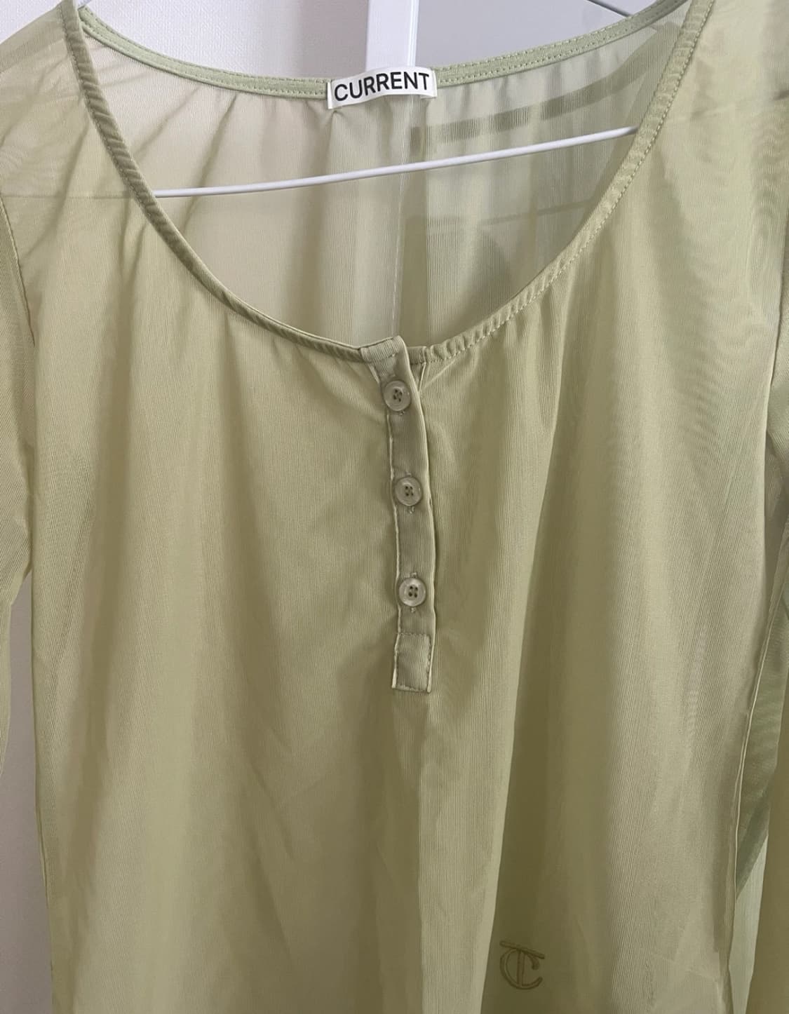 Current 시어 더블 레이어드 탑 상품이미지4