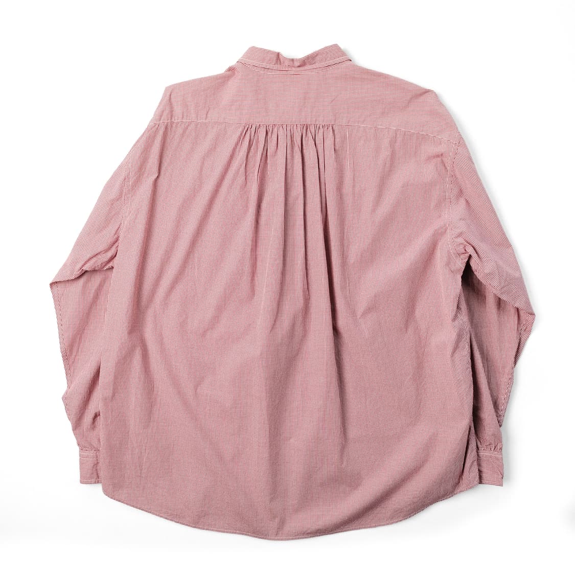포터클래식 깅엄체크 롤업셔츠 레드 XL(103-107)사이즈 상품이미지9