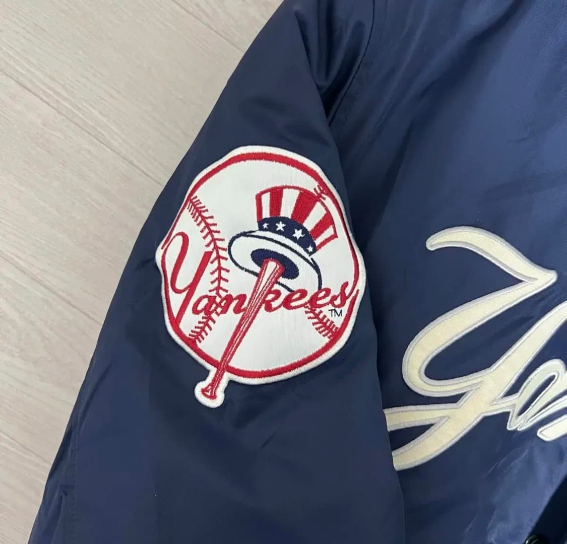 뉴에라 mlb 뉴욕양키스 NY 스타디움 바시티자켓 상품이미지4