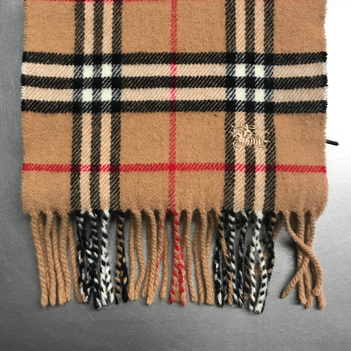 버버리 정품 울/캐시미어 머플러 베이지 상품이미지3