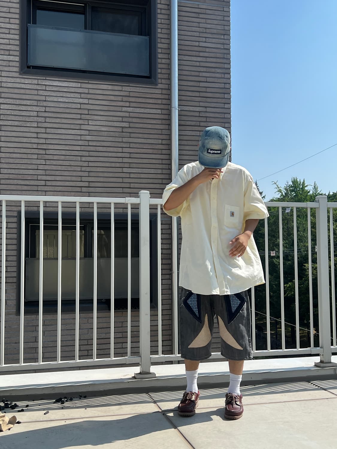 칼하트 반팔 셔츠 상품이미지2