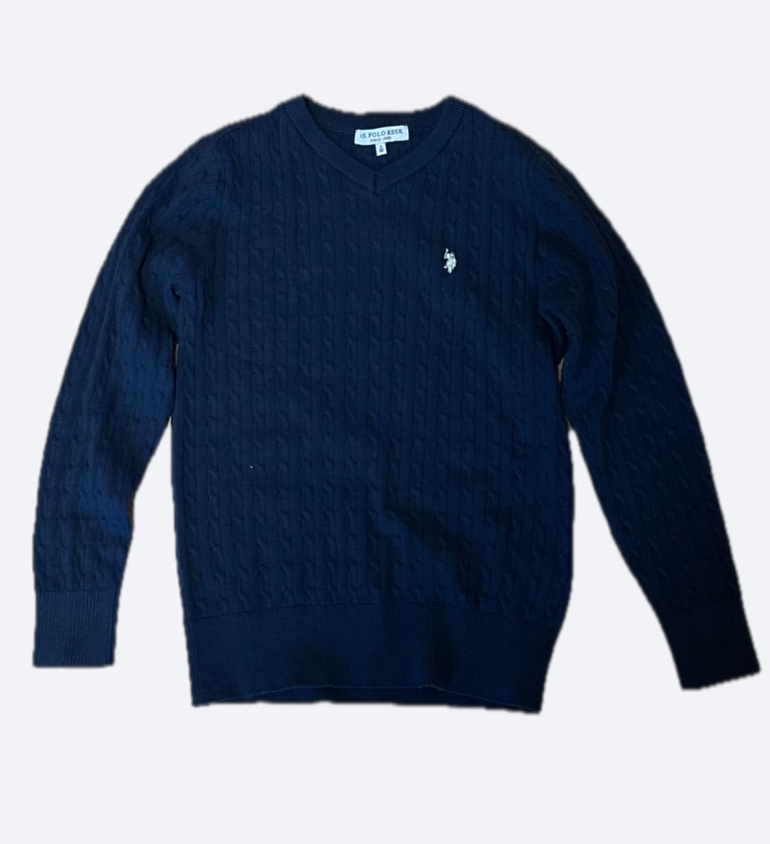폴로 네이비 니트 상품이미지1