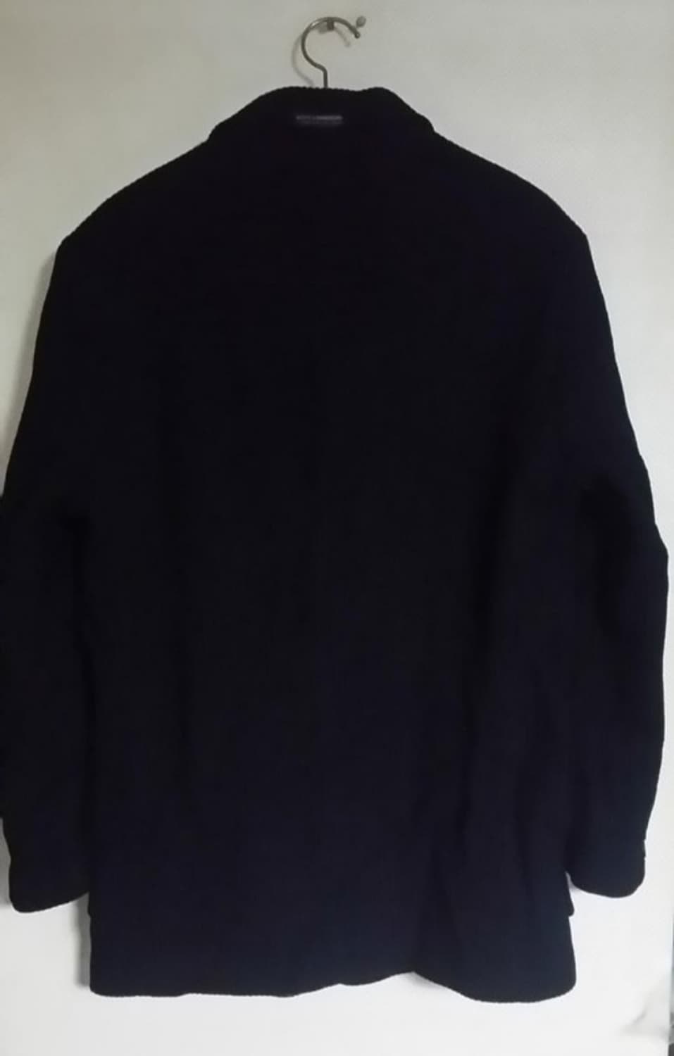 보이런던 남성 모직 마이 자켓 블랙 105 실측100 상품이미지2