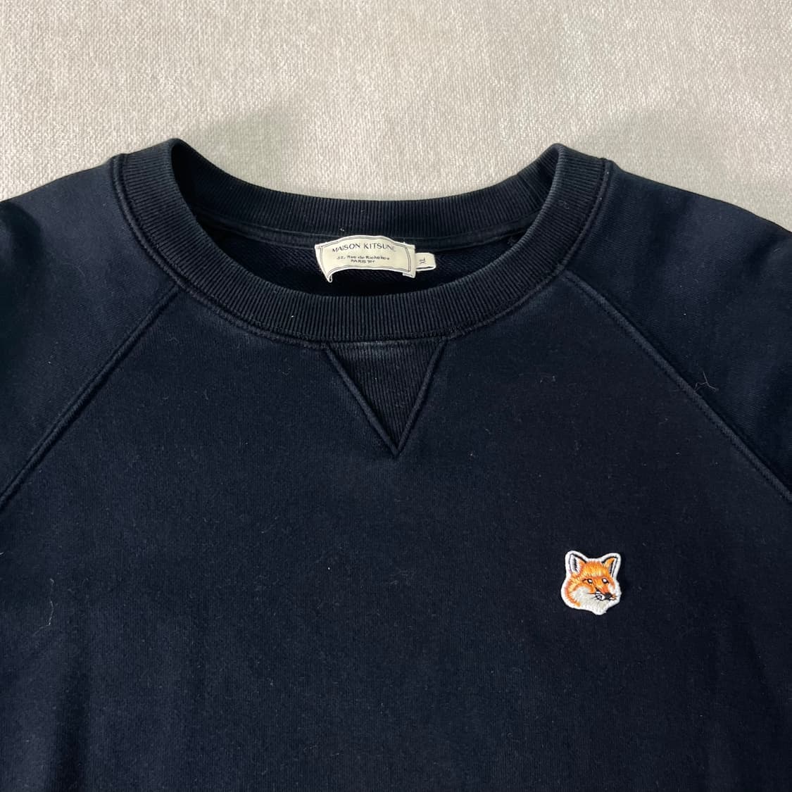 100 메종키츠네 폭스헤드 맨투맨 상품이미지2