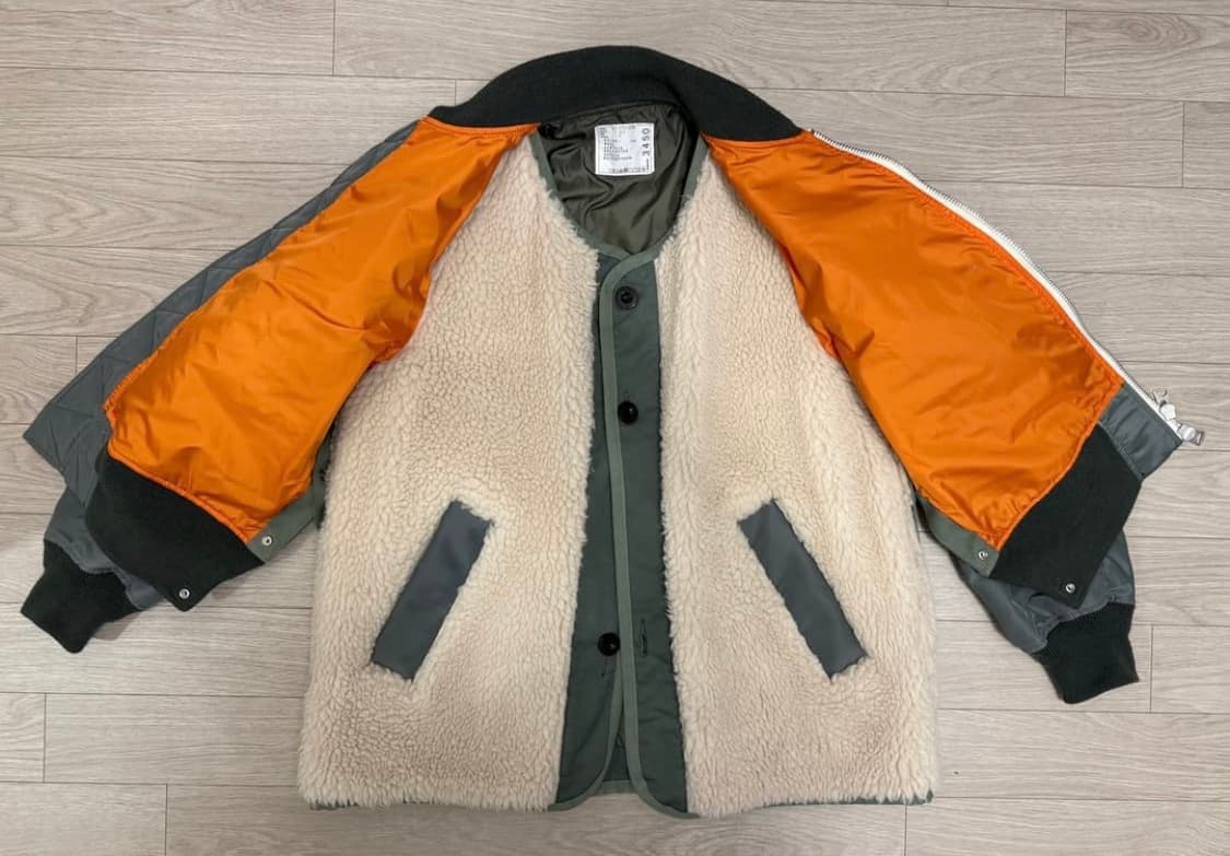 사카이 시어링 인서트 봄버 상품이미지2