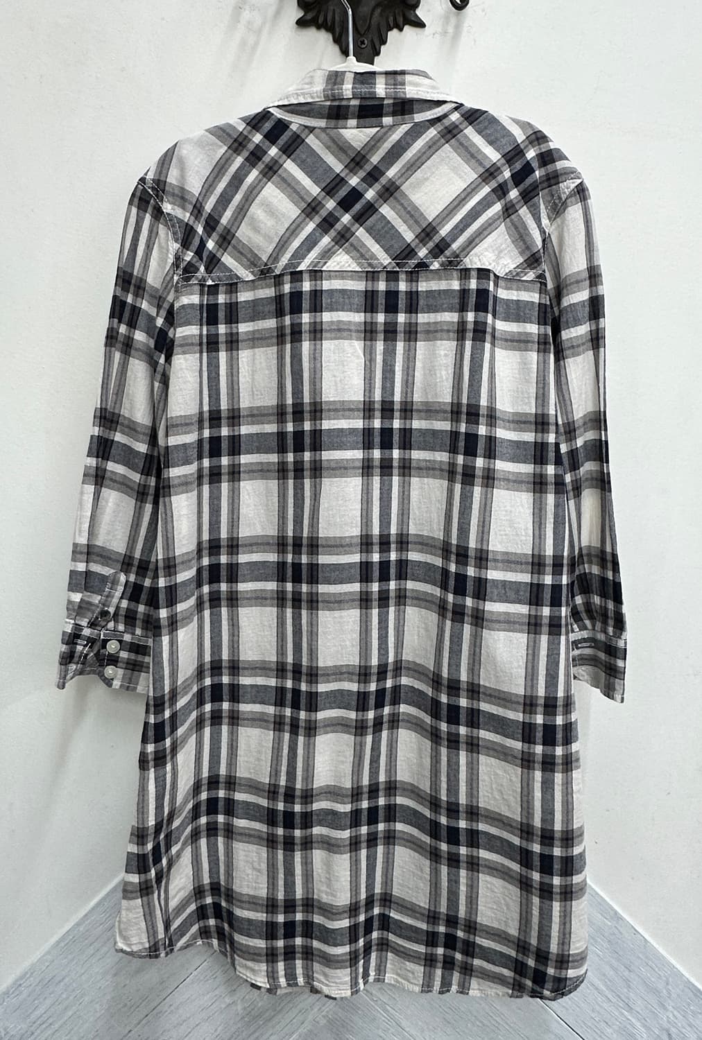 📖하구미의 도서관 코디세트📖 스즈코 후드집업 셔츠 원피스 모리걸 상품이미지5