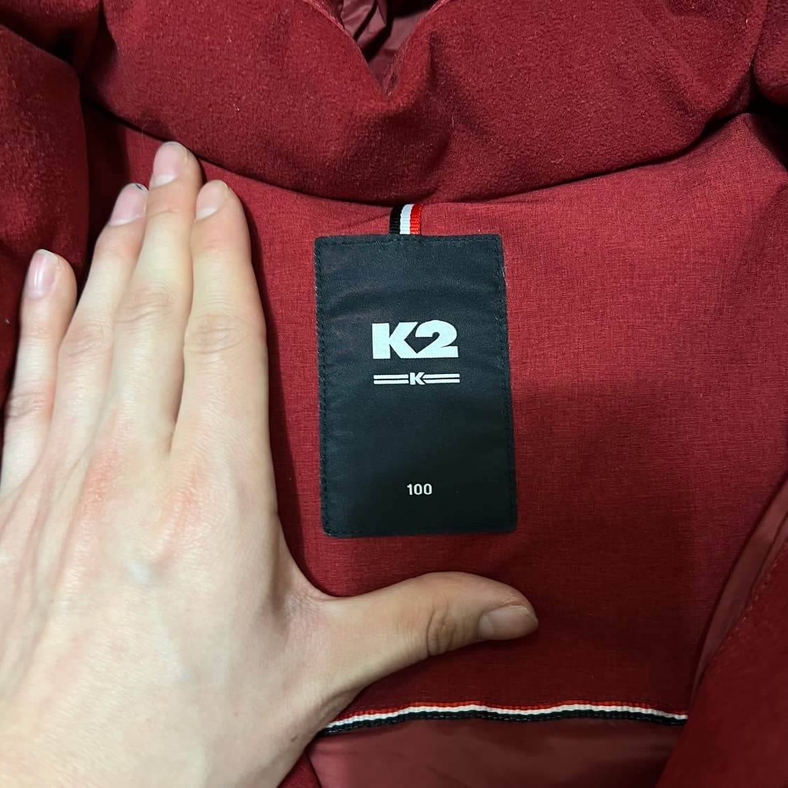 K2 케이투 여성 구스다운 후드 롱패딩 L/100  상품이미지5