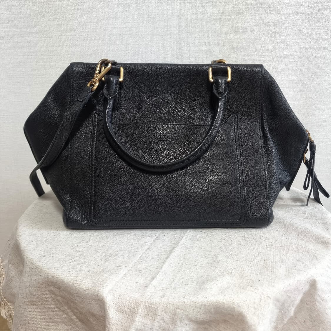 니나리치 컬렉션 천연가죽 스터드 토트백 숄더백 핸드백 가방 /구매가86만 상품이미지5