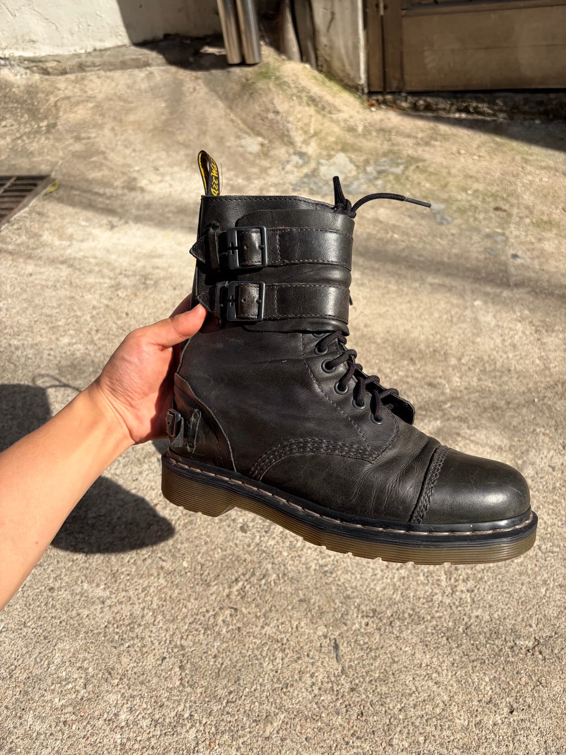 265) Dr. Martens 바든 더블 버클 바이커부츠 상품이미지4