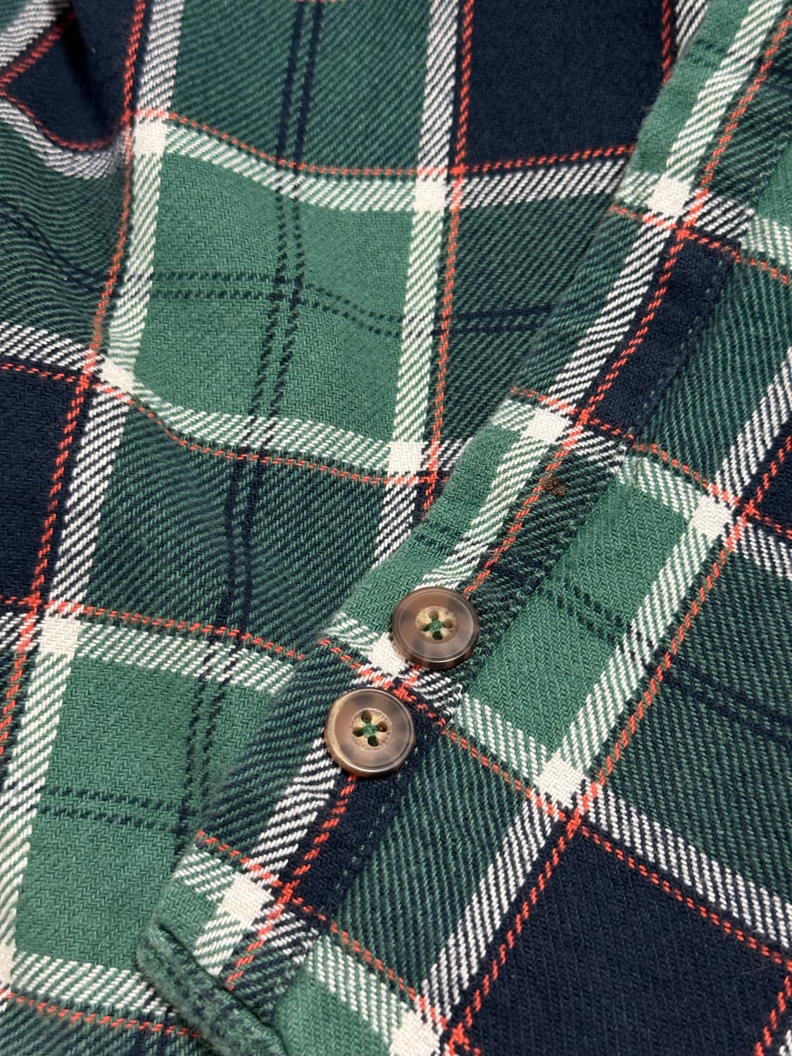 빈티지플란넬셔츠 워크셔츠 vintage flannel shirt 체크셔츠 상품이미지8