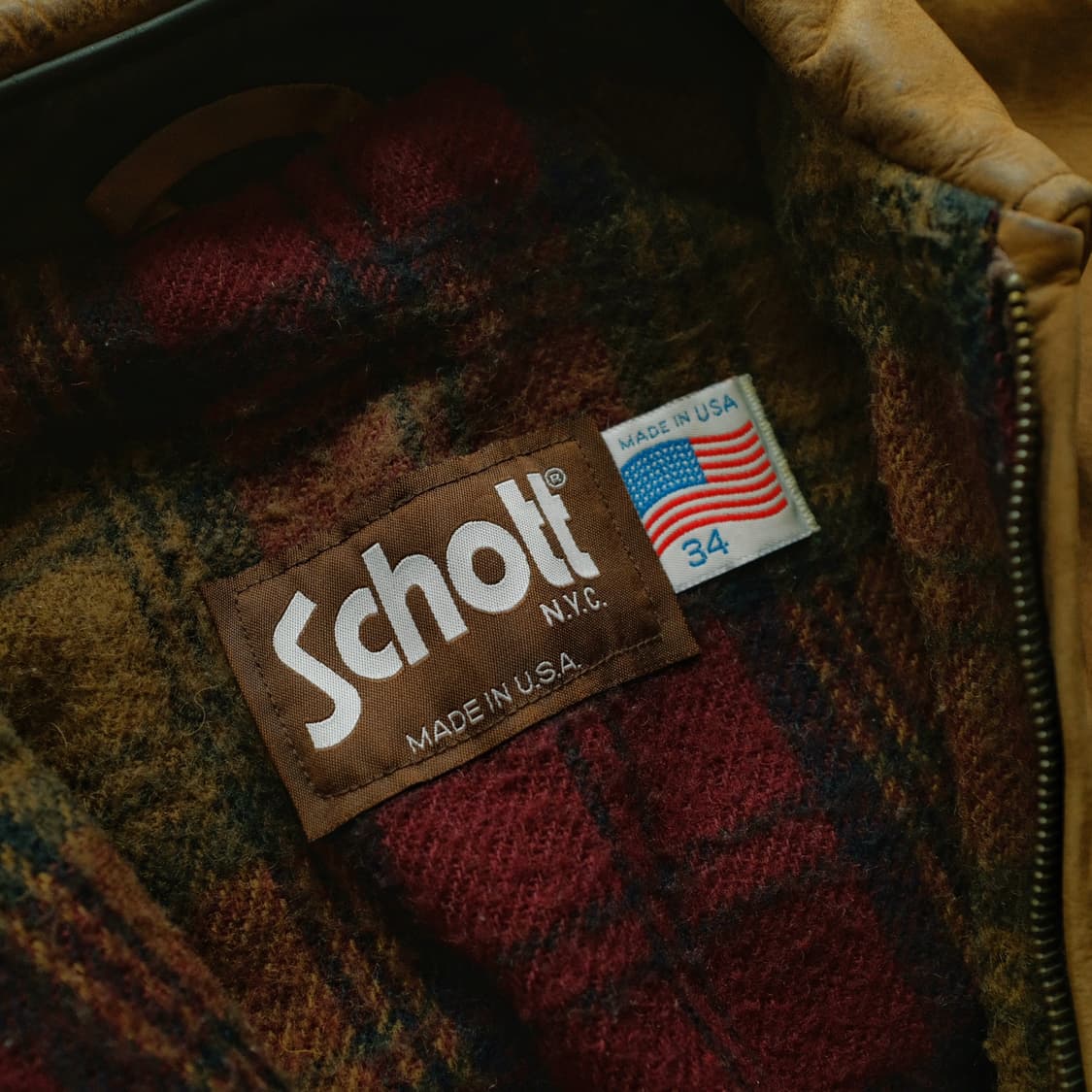 1990’s Schott Pigskin Leather Jacket 상품이미지9