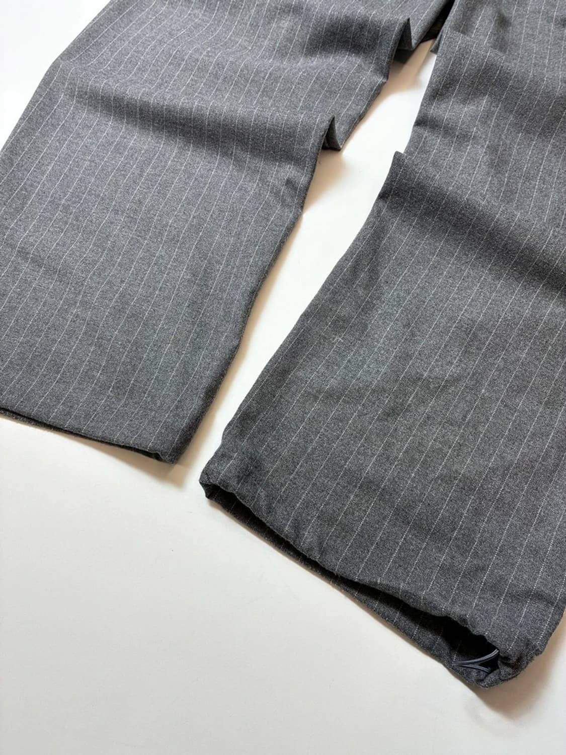 샌드사운드 24FW 3턱 와이드 스트라이프 팬츠 PN8816 상품이미지5