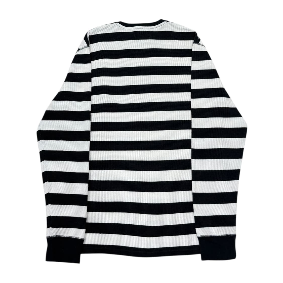 폴로 랄프로렌 와플 스트라이프 엄성현깔 긴팔티 블랙 L 상품이미지2