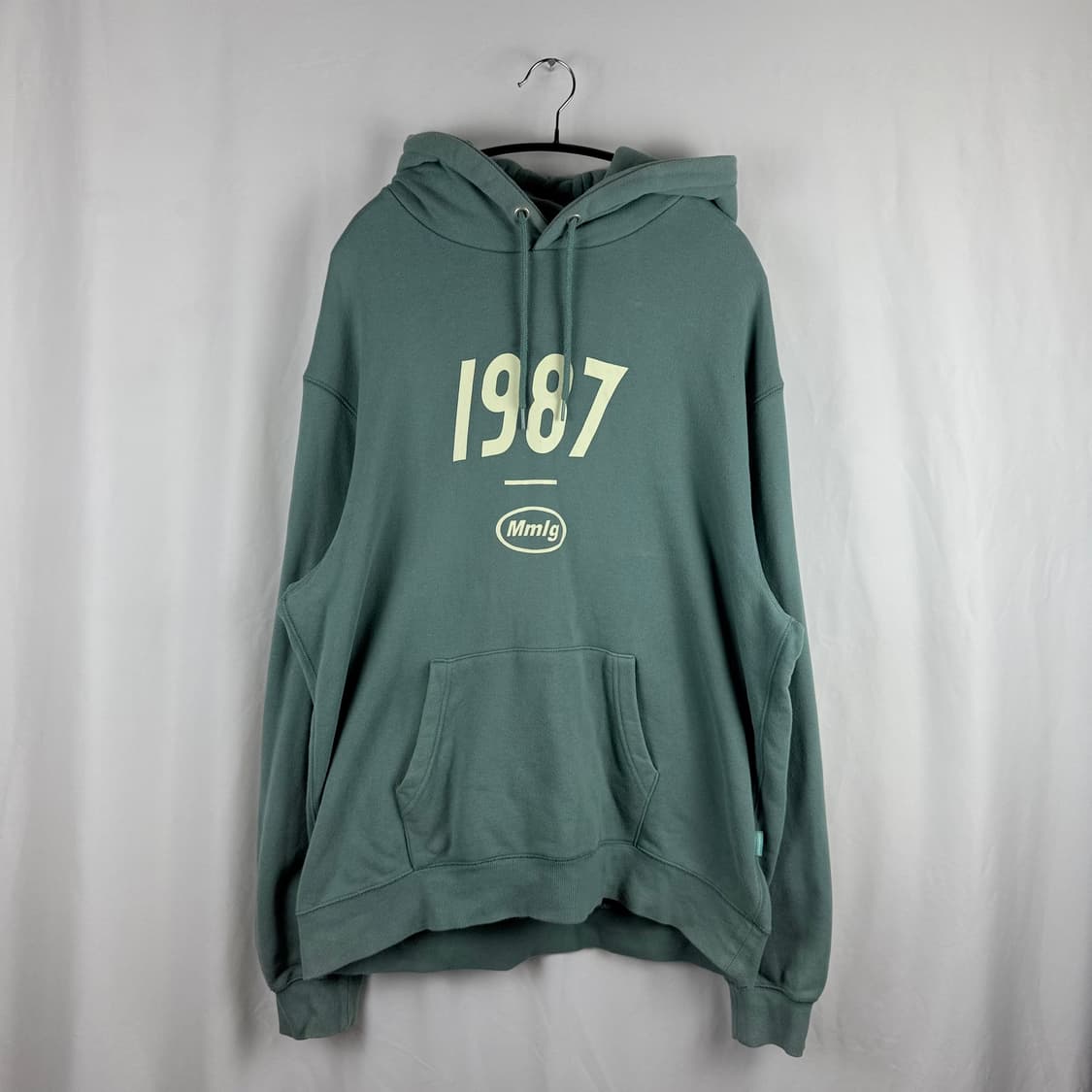 (L) Mmlg 로고 후드 티 그린 상품이미지2