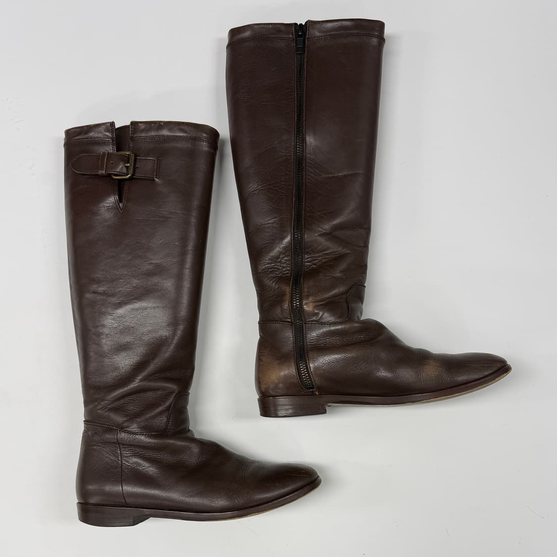 Margaret Howell side zip long boots 상품이미지4