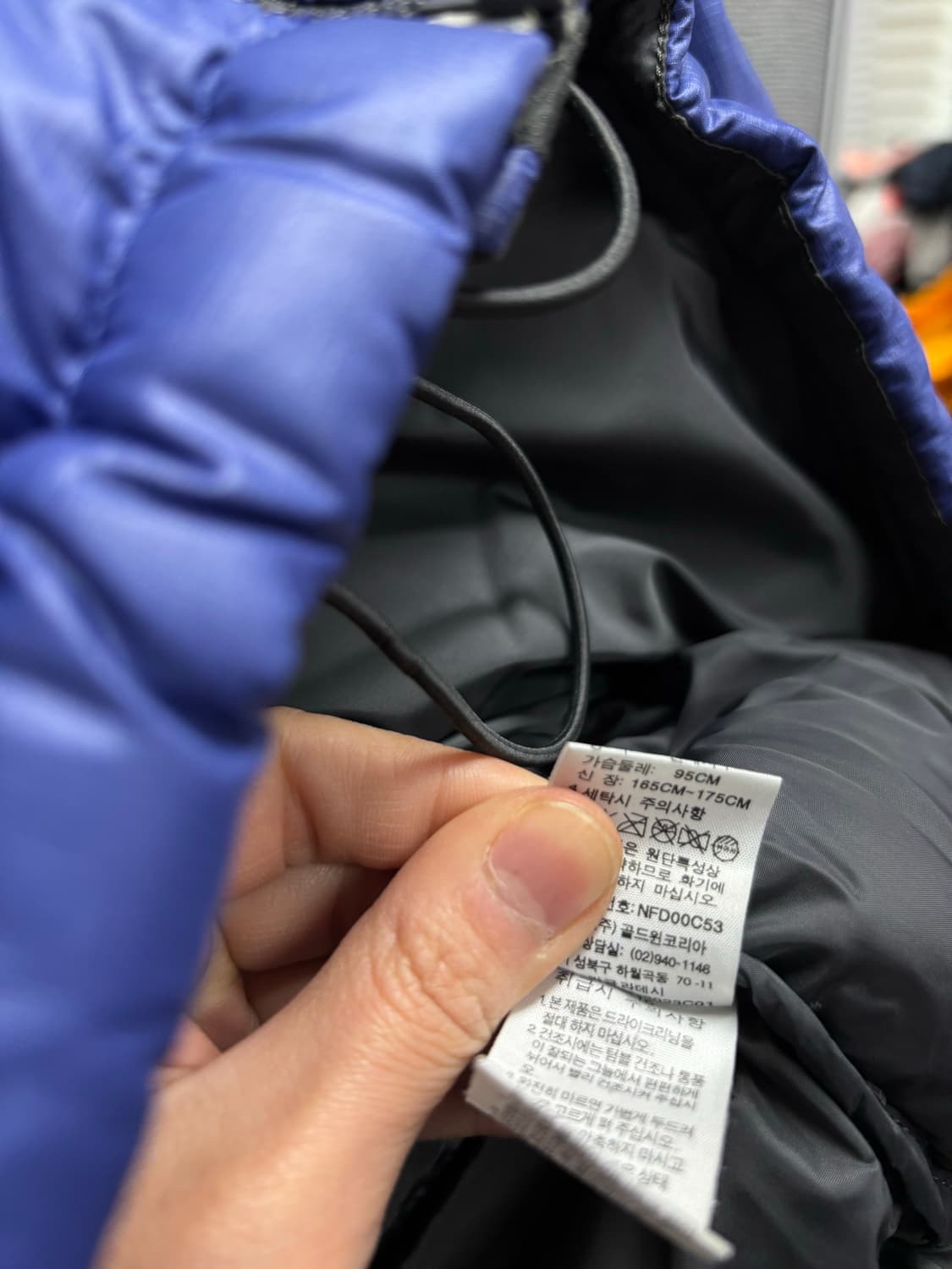 노스페이스 후드탈착 구스 다운패딩 상품이미지8