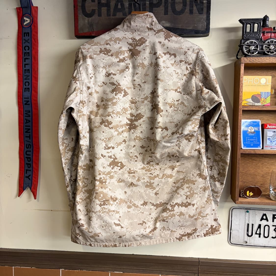 미해병대 오리지널 USMC 데저트 MARPAT 전투복 상의 S-R 상품이미지6