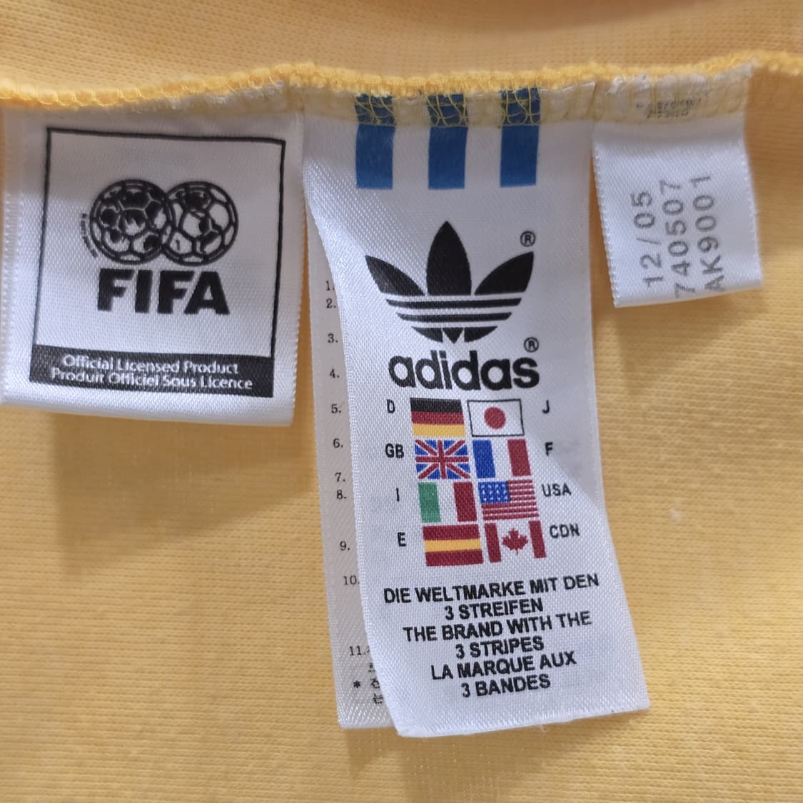 아디다스 오리지널스 스웨덴 트랙자켓 05-06 FIFA 트레포일 트랙탑 상품이미지4